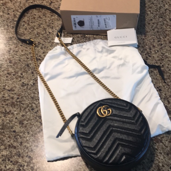 Sold on ♏️ NWT Gucci Marmont Blk - Picture 10 of 13